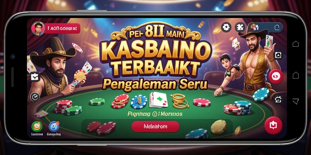 Tampilan permainan Kasino yang menarik dan menegangkan di 8II.