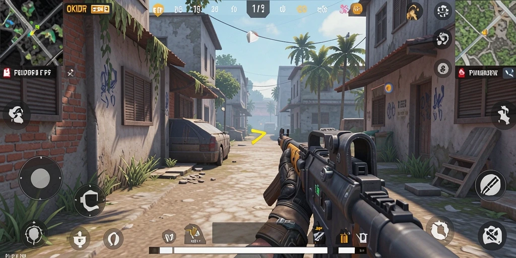 Tangkapan layar dari gameplay OKIDR yang intens dan seru.