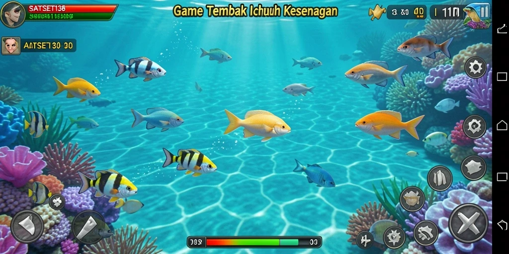 Tampilan gameplay SATSET138 yang menarik dan penuh aksi Tembak Ikan.