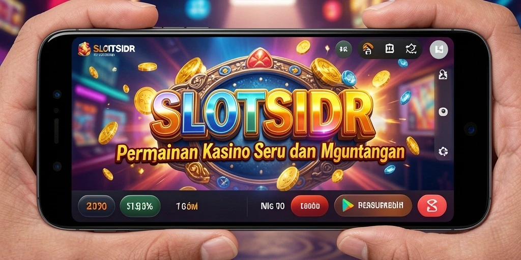 Tampilan menarik dari gameplay SLOTSIDR yang mendebarkan.